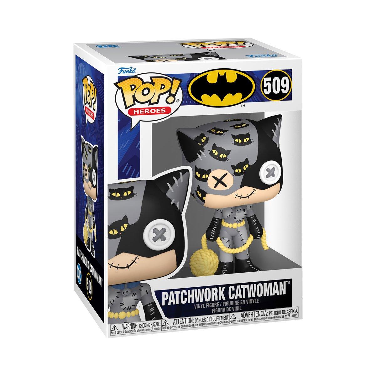 FUN80904 DC Comics - Patchwork Catwoman Pop! Vinyl - Funko - Titan Pop Culture