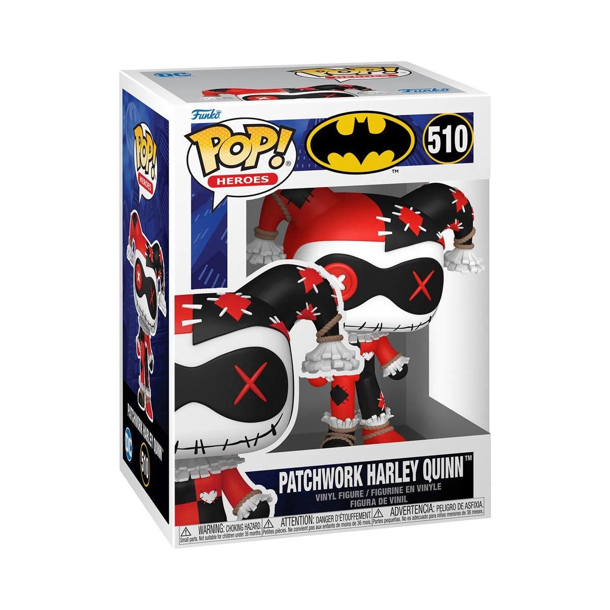 FUN80905 DC Comics - Patchwork Harley Quinn Pop! Vinyl - Funko - Titan Pop Culture