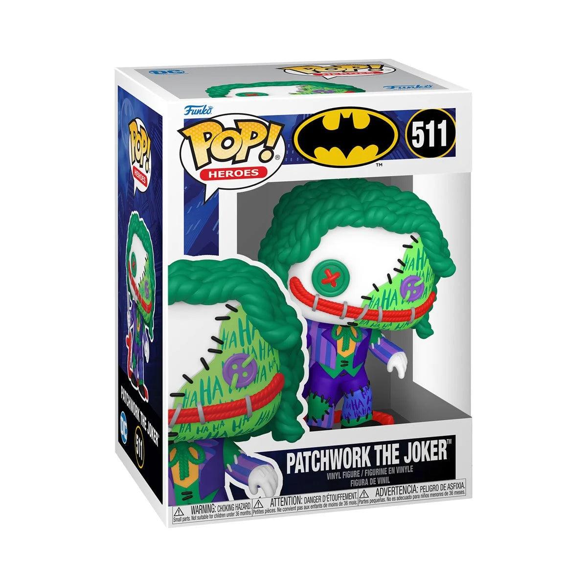 FUN80906 DC Comics - Patchwork The Joker Pop! Vinyl - Funko - Titan Pop Culture