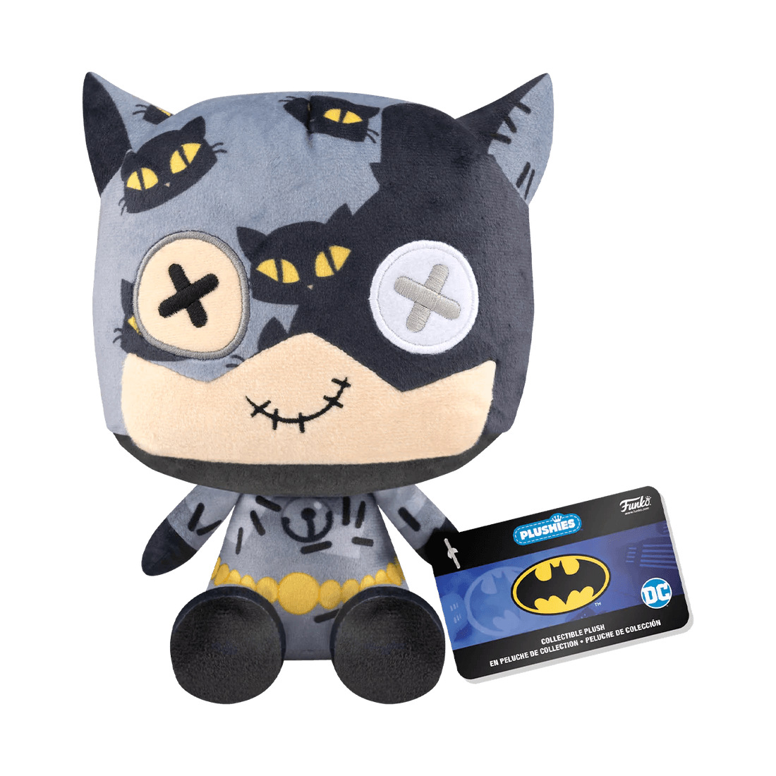 FUN80911 DC Comics - Patchwork Catwoman 7" Plush - Funko - Titan Pop Culture