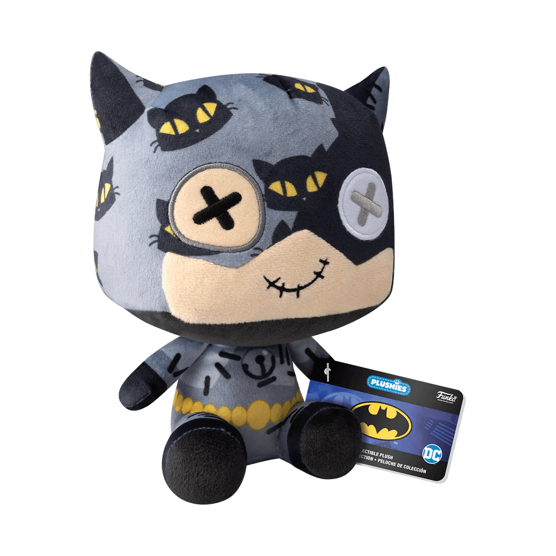 FUN80911 DC Comics - Patchwork Catwoman 7" Plush - Funko - Titan Pop Culture