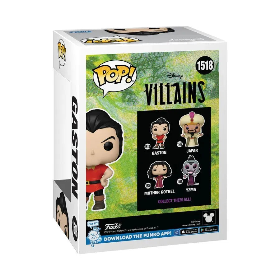 FUN80928 Beauty and the Beast - Gaston Flexing Disney Villains Pop! Vinyl - Funko - Titan Pop Culture