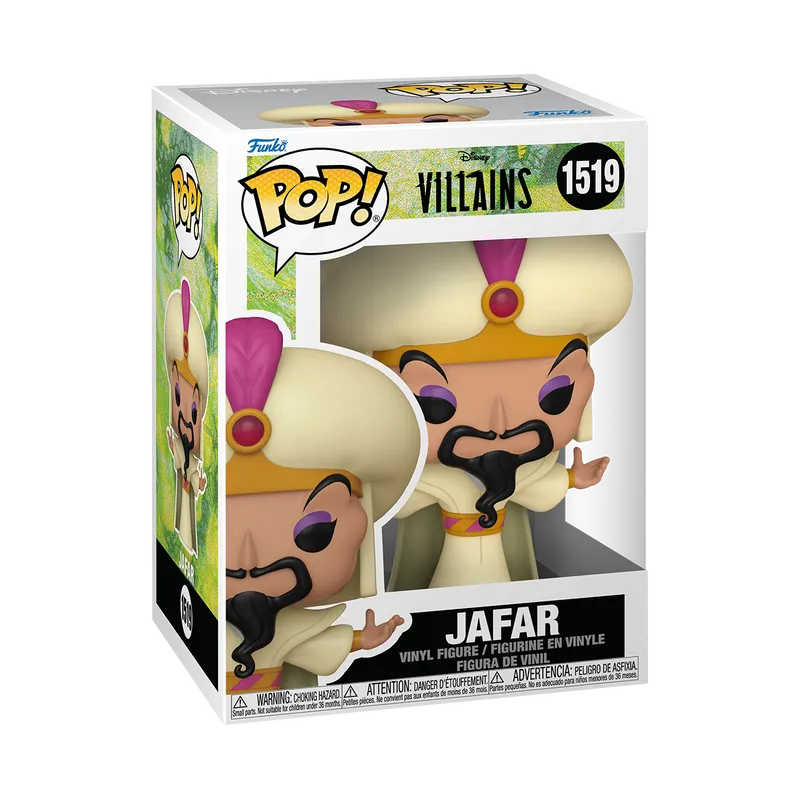 FUN80929 Aladdin - Sultan Jafar Disney Villains Pop! Vinyl - Funko - Titan Pop Culture