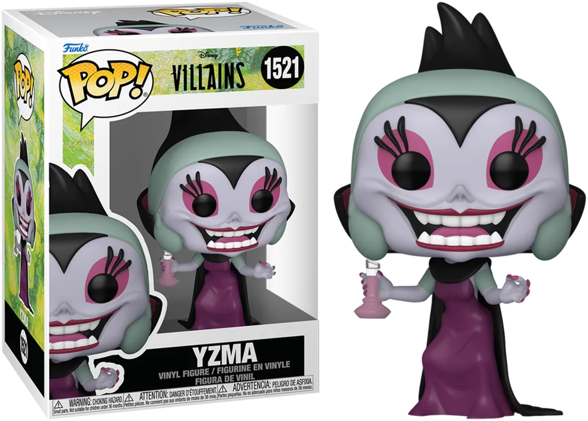 FUN80928 + FUN80929 + FUN80930 + FUN80931 Disney Villains - Pull The Lever Pop! Vinyl Bundle (Set of 4) - Funko - Titan Pop Culture