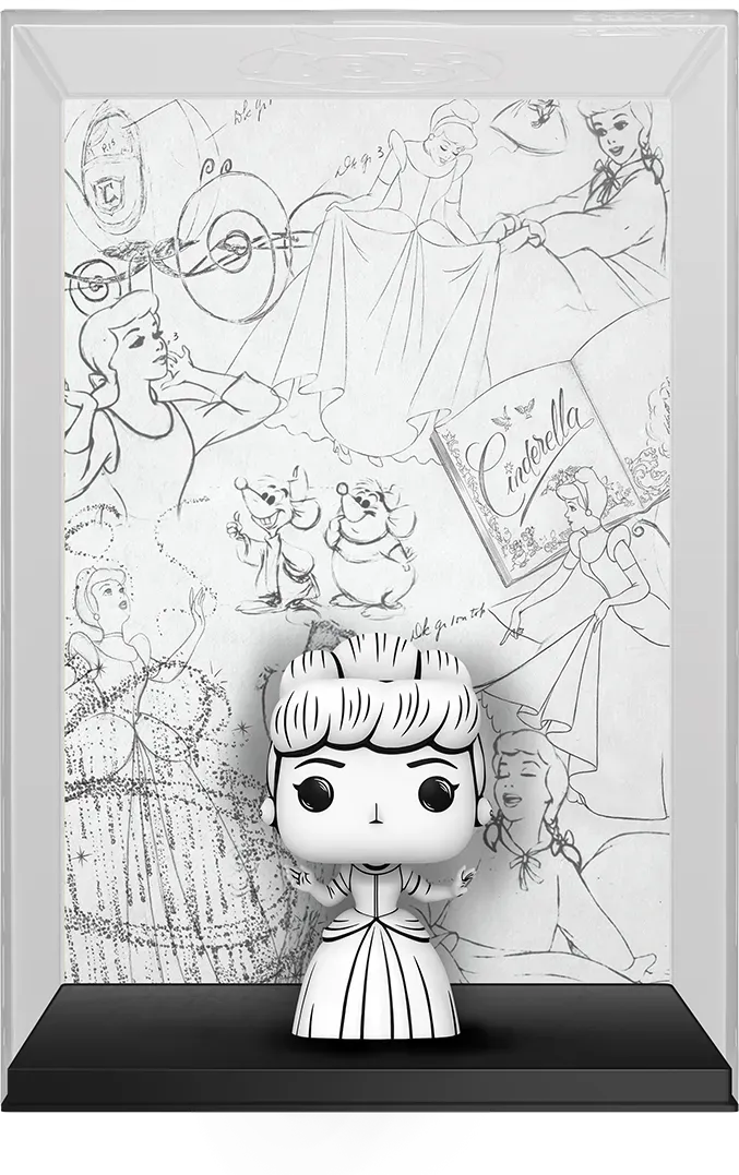 FUN80936 Disney: Sketched - Cinderella Pop! Comic Cover - Funko - Titan Pop Culture