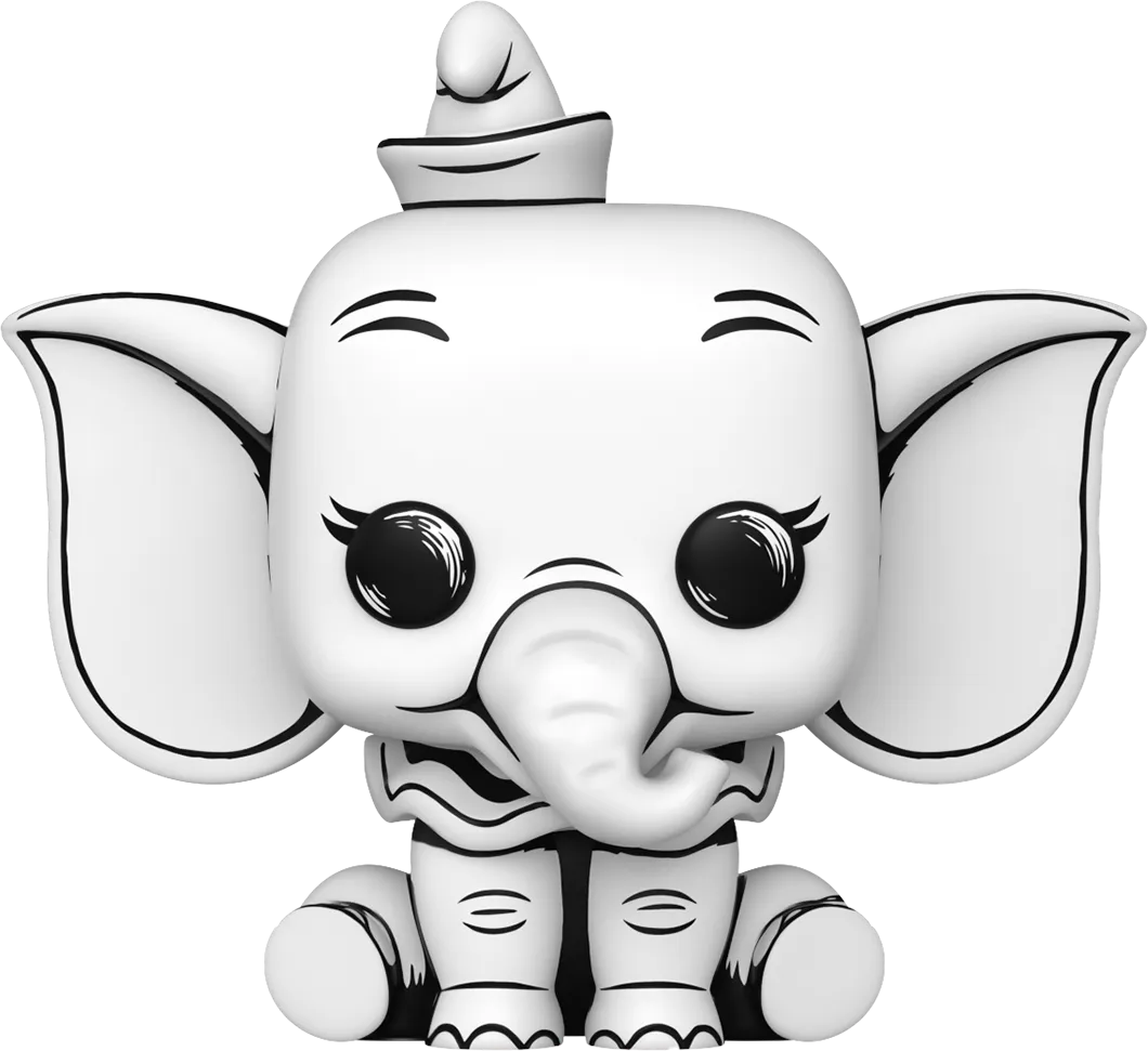 FUN80940 Disney: Sketched - Dumbo Pop! Vinyl - Funko - Titan Pop Culture