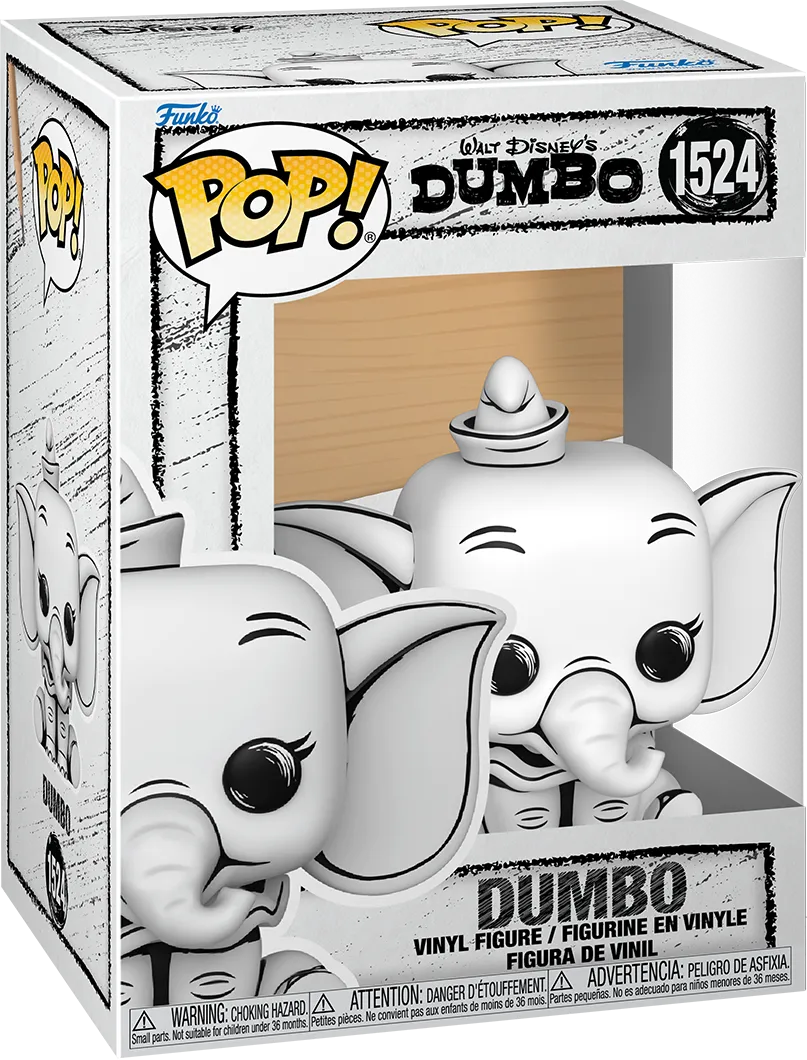 FUN80940 Disney: Sketched - Dumbo Pop! Vinyl - Funko - Titan Pop Culture