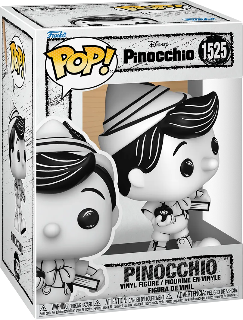 FUN80941 Disney: Sketched - Pinocchio Pop! Vinyl - Funko - Titan Pop Culture