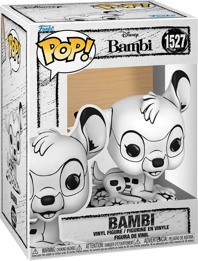 FUN80947 Disney: Sketched - Bambi Pop! Vinyl - Funko - Titan Pop Culture