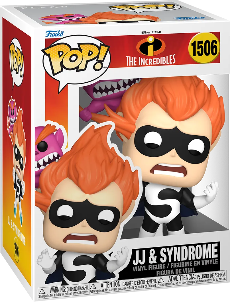 FUN80948 Incredibles: 20th Anniversary - Jack Jack & Syndrome Pop! Premium - Funko - Titan Pop Culture