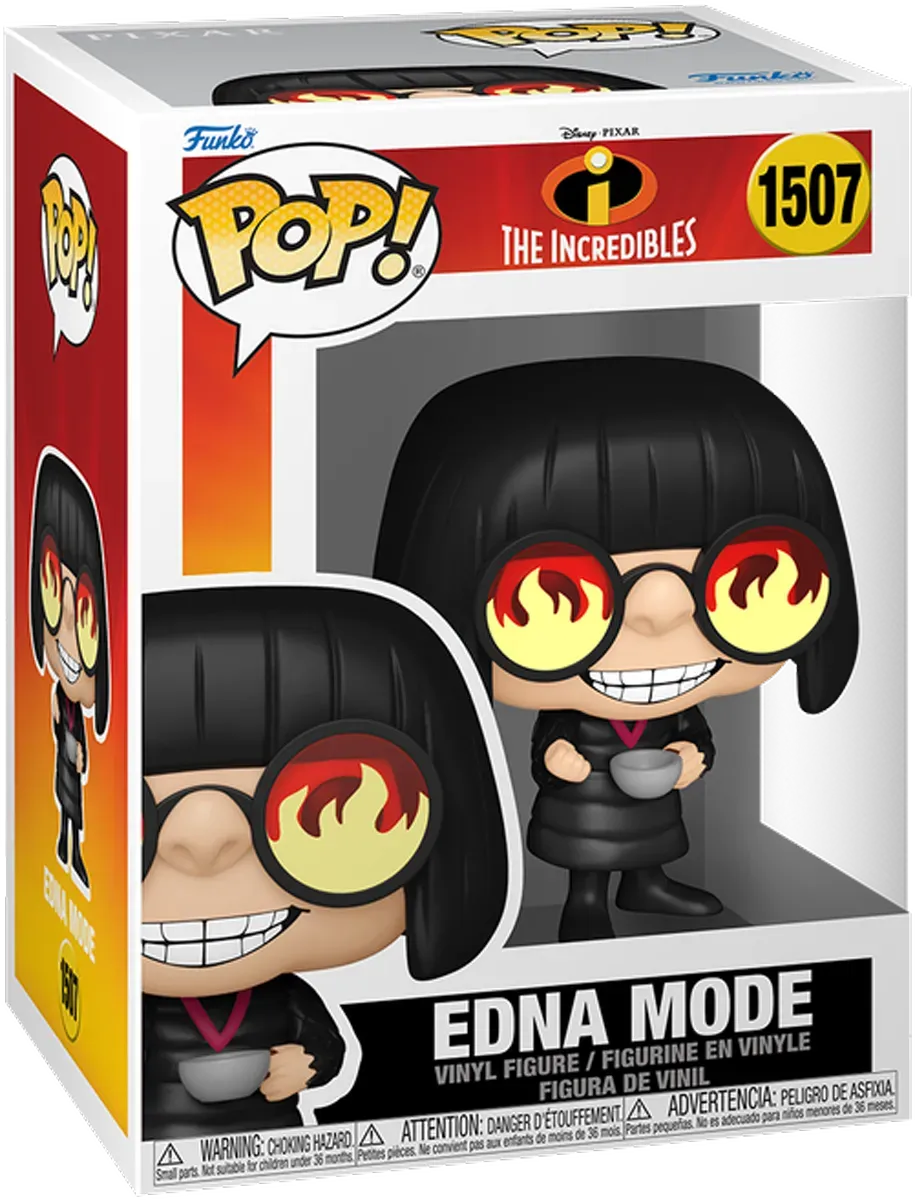 FUN80949 Incredibles: 20th Anniversary - Edna Mode Pop! Vinyl - Funko - Titan Pop Culture