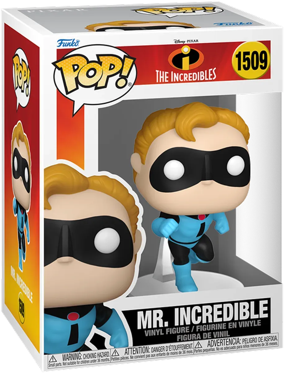 FUN80951 Incredibles: 20th Anniversary - Mr. Incredible (with chase) Pop! Vinyl - Funko - Titan Pop Culture