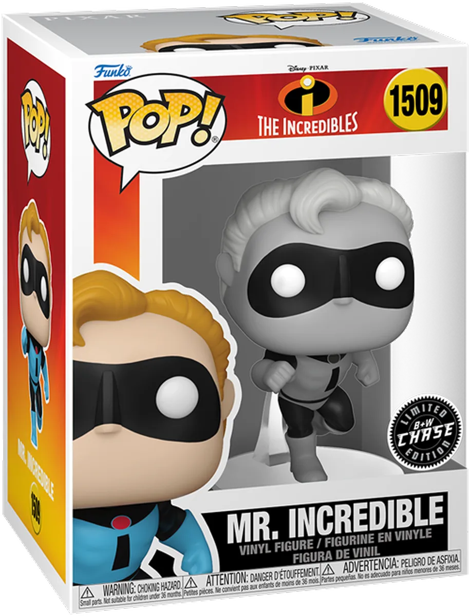  Incredibles: 20th Anniversary - Mr. Incredible Pop! Vinyl - Chase Bundle / Case - Funko - Titan Pop Culture