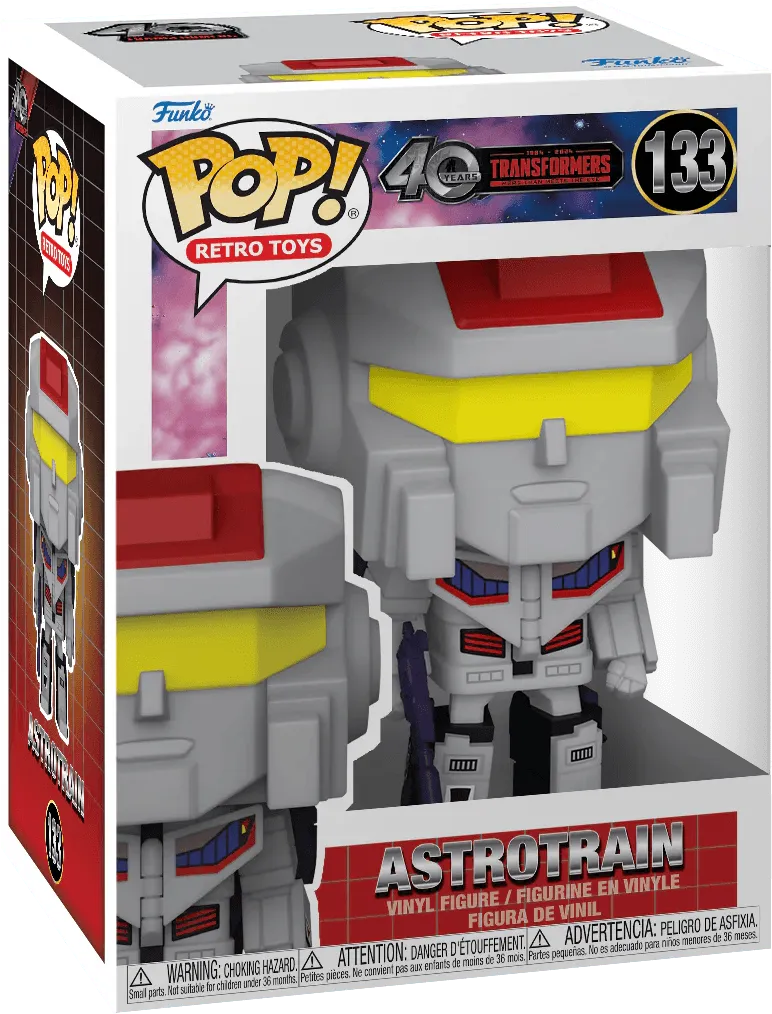 FUN80984 Transformers: Generation 1 - Astrotrain Pop! Vinyl - Funko - Titan Pop Culture