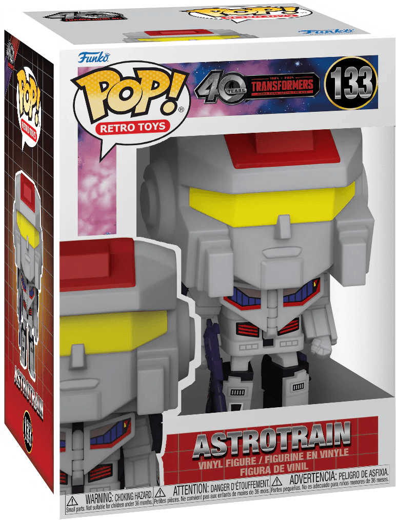 FUN80984 Transformers: Generation 1 - Astrotrain Pop! Vinyl - Funko - Titan Pop Culture