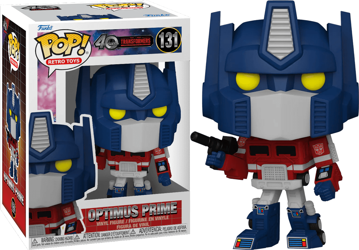 FUN80987 Transformers: Generation 1 - Optimus Prime Pop! Vinyl - Funko - Titan Pop Culture