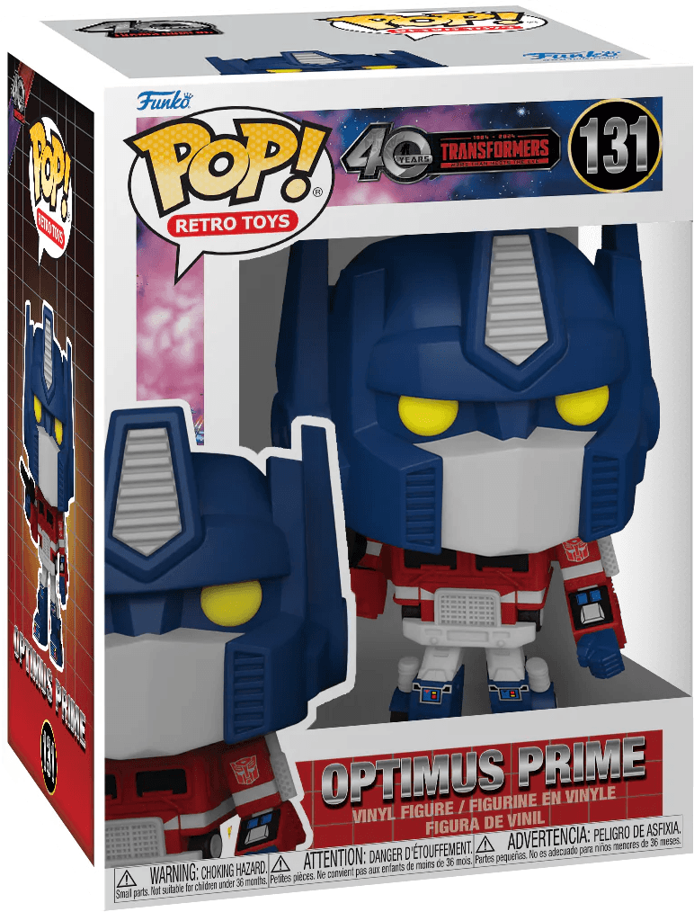 FUN80987 Transformers: Generation 1 - Optimus Prime Pop! Vinyl - Funko - Titan Pop Culture