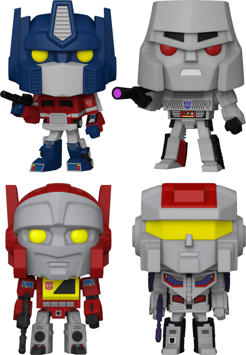 FUN80987 + FUN80986 + FUN80988 + FUN80984 Transformers: Generation 1 - More Than Meets the Eye Pop! Vinyl Bundle (Set of 4) - Funko - Titan Pop Culture