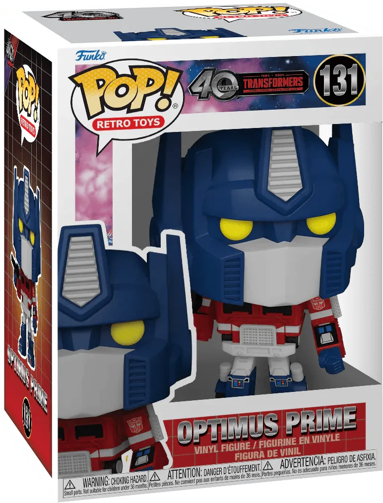 FUN80987 Transformers: Generation 1 - Optimus Prime Pop! Vinyl - Funko - Titan Pop Culture