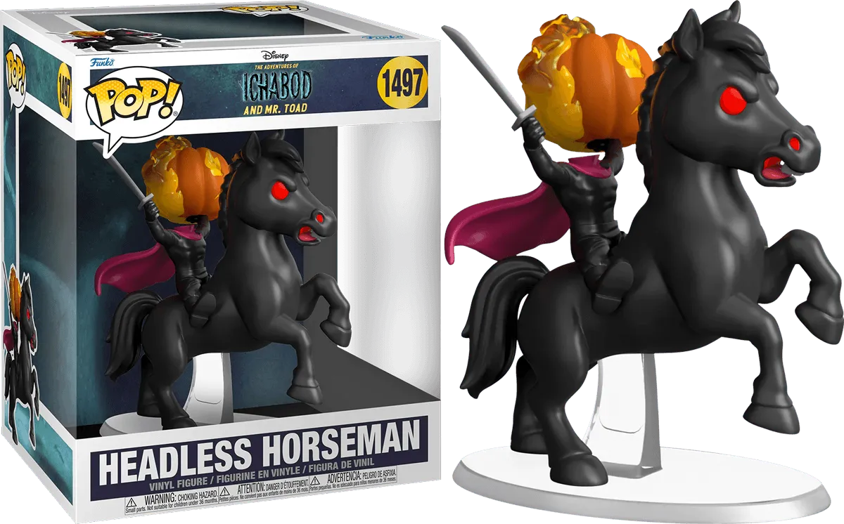 FUN80994 Adventures of Ichabod and Mr. Toad - Headless Horseman Pop! Ride - Funko - Titan Pop Culture