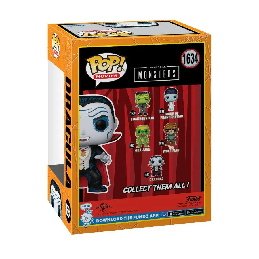 FUN80996 Universal Monsters - Dracula Pop! Vinyl - Funko - Titan Pop Culture