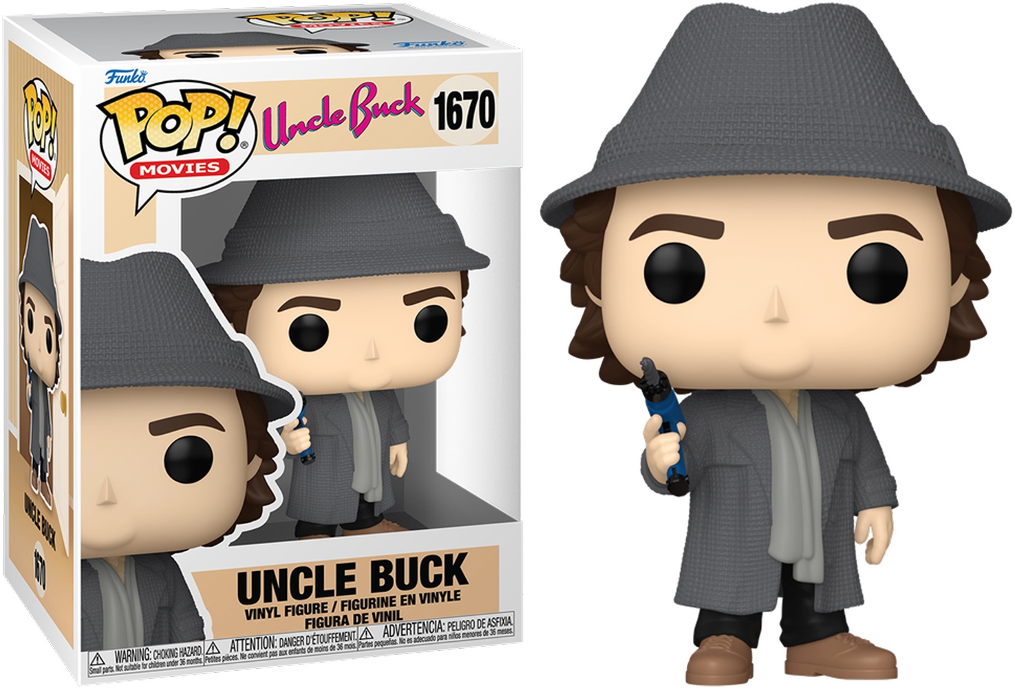 FUN81009 Uncle Buck (1989) - Uncle Buck Pop! Vinyl - Funko - Titan Pop Culture