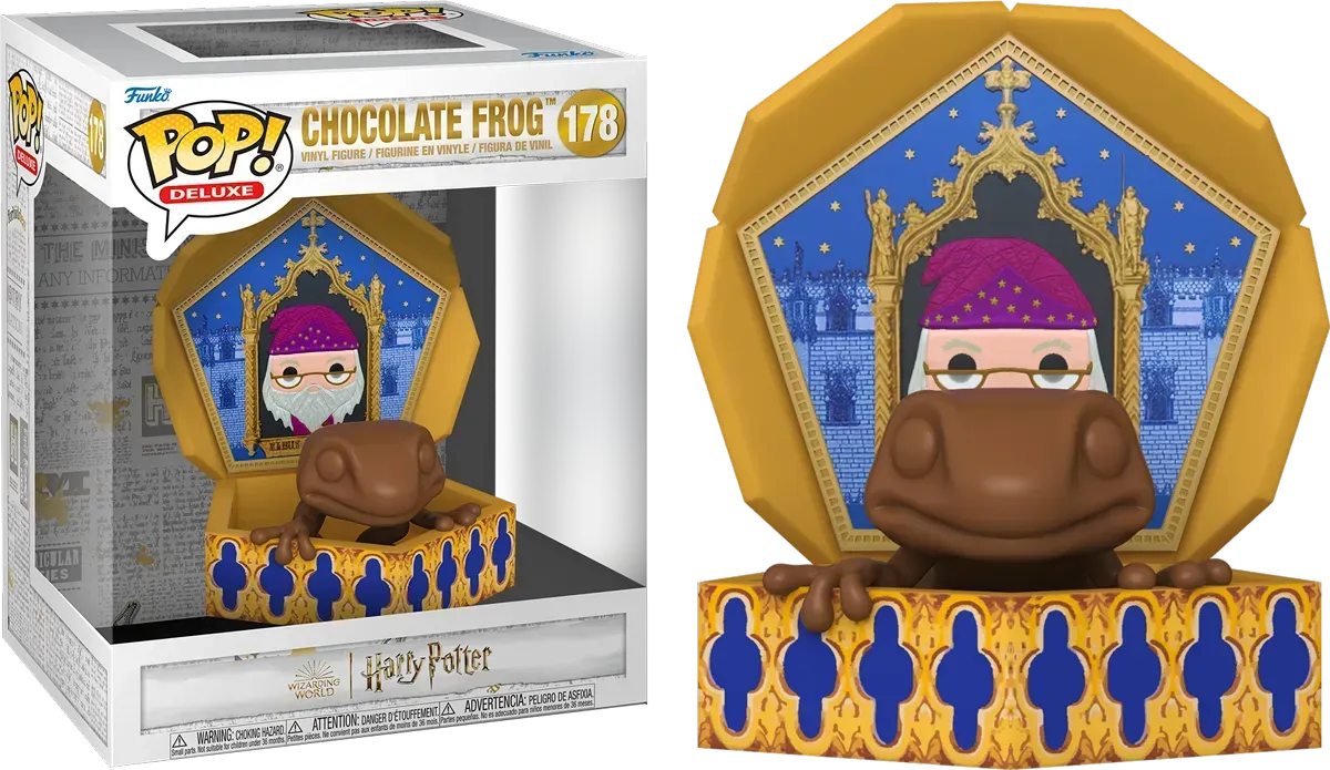 FUN81012 Harry Potter - Chocolate Frog Pop! Vinyl Deluxe - Funko - Titan Pop Culture