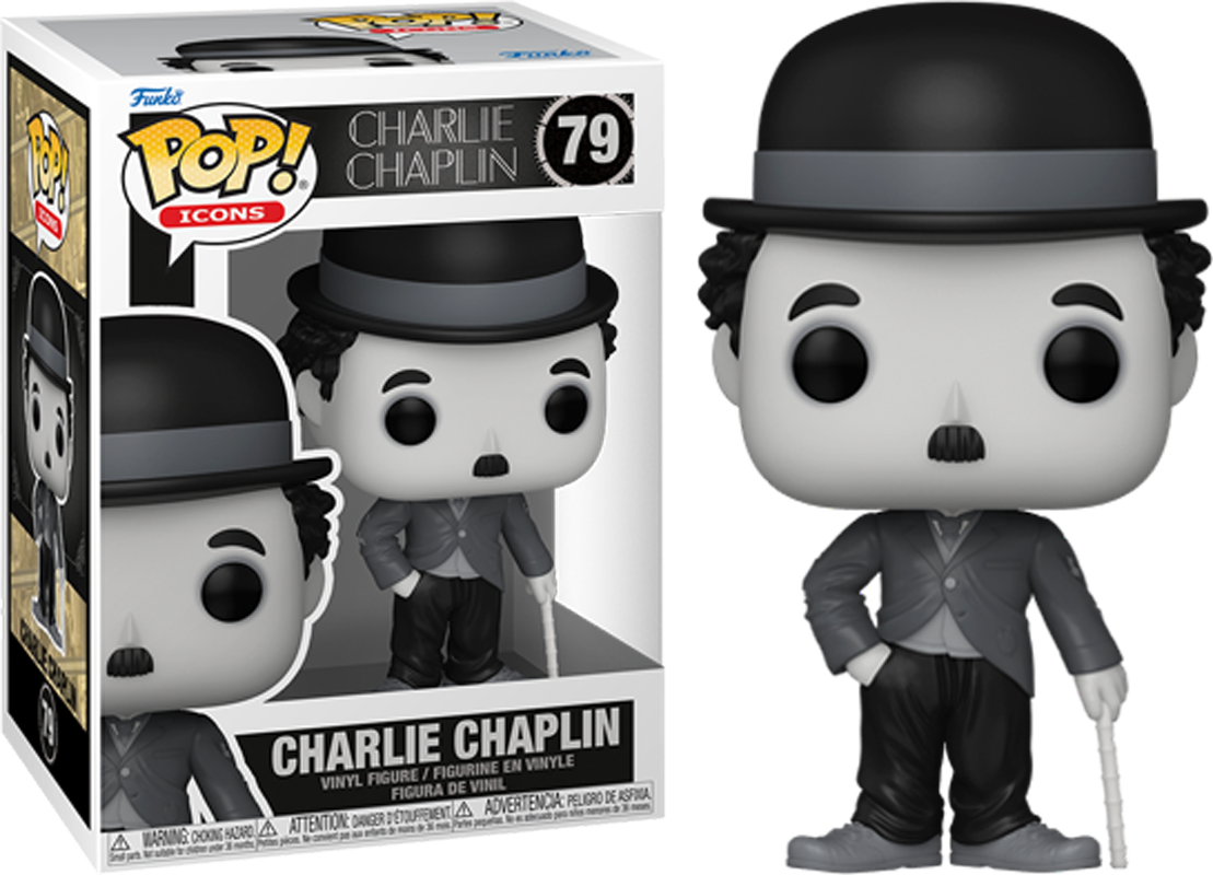 FUN81015 Charlie Chaplin - Charlie Chaplin Pop! Vinyl - Funko - Titan Pop Culture