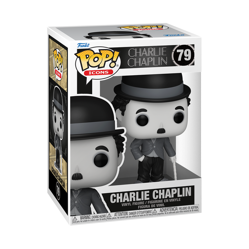 FUN81015 Charlie Chaplin - Charlie Chaplin Pop! Vinyl - Funko - Titan Pop Culture