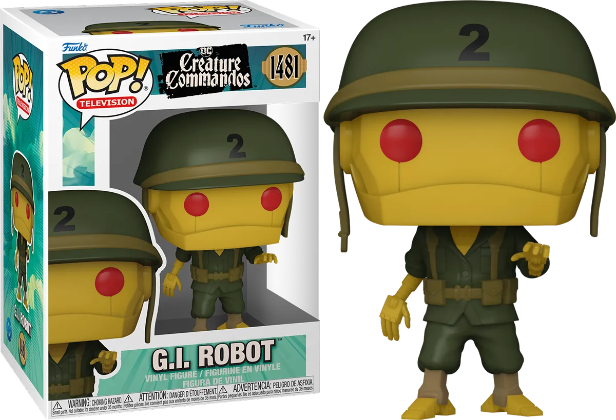 FUN81030 + FUN81031 + FUN81032 + FUN81033 + FUN81034 + FUN83055 DC: Creature Commandos - Task Force M Pop! Vinyl Bundle (Set of 6) - Funko - Titan Pop Culture