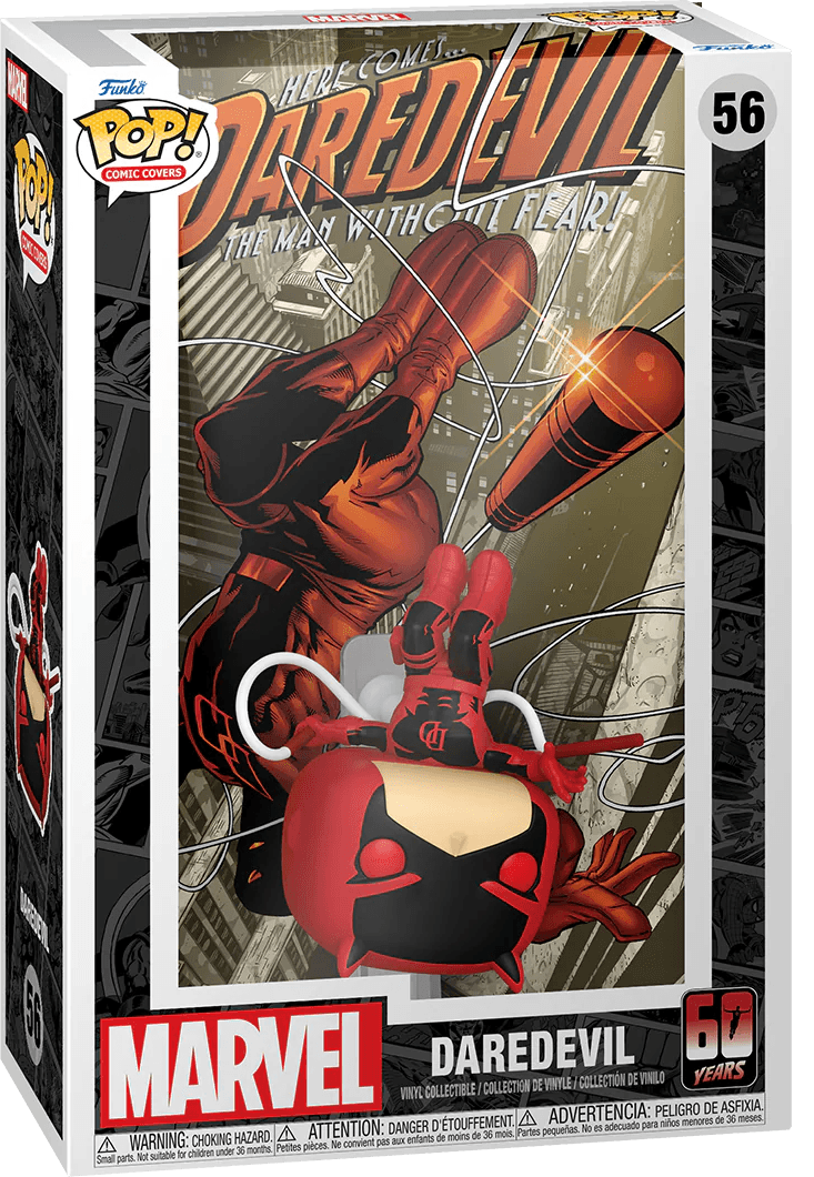 FUN81047 Daredevil: 60th Anniversary - Daredevil #1 Pop! Comic Cover - Funko - Titan Pop Culture