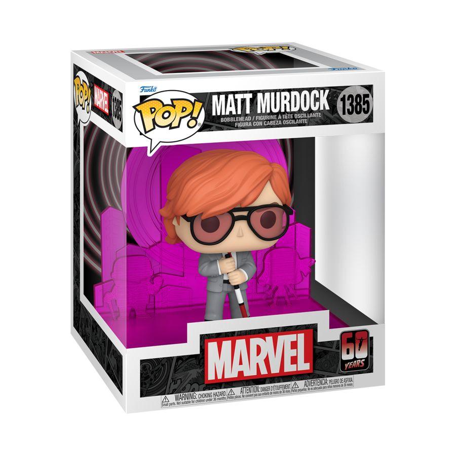 FUN81048 Daredevil: 60th Anniversary - Matt Murdock Pop! Deluxe - Funko - Titan Pop Culture