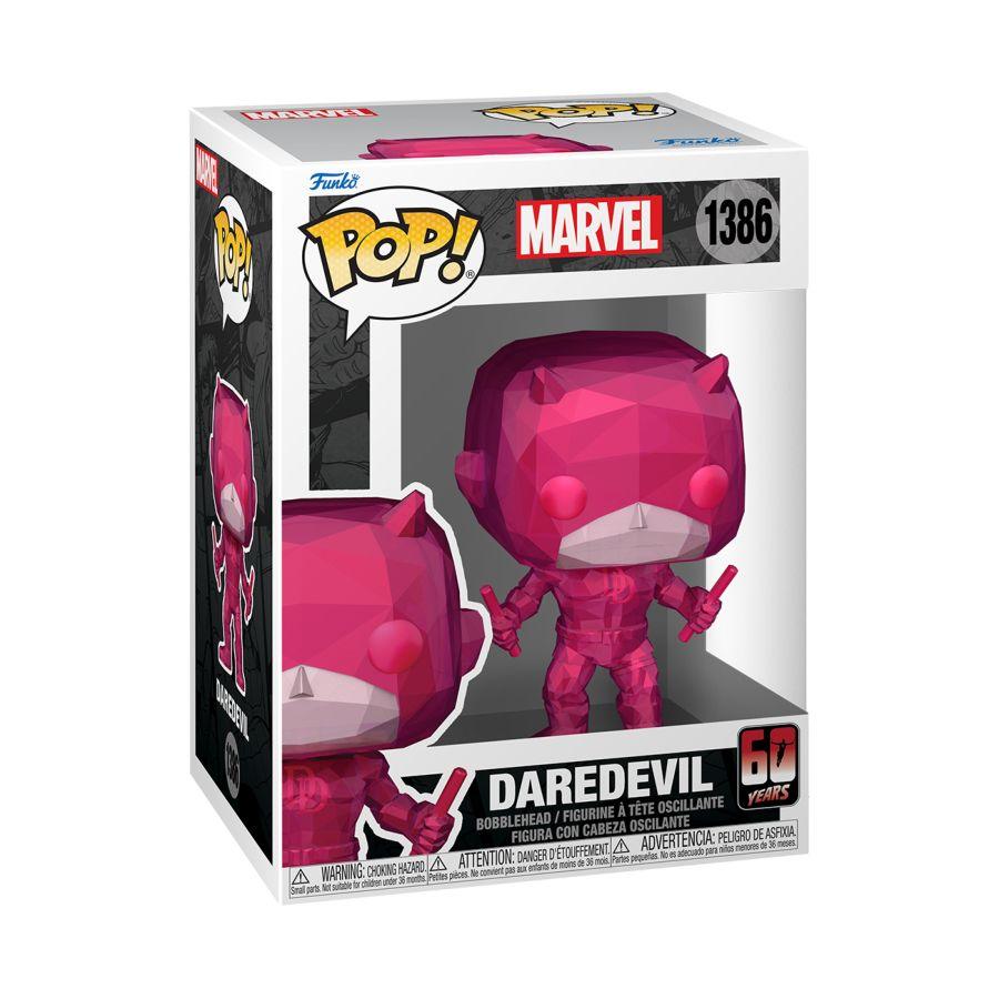 FUN81049 Daredevil: 60th Anniversary - Daredevil (Facet) Pop! Vinyl - Funko - Titan Pop Culture