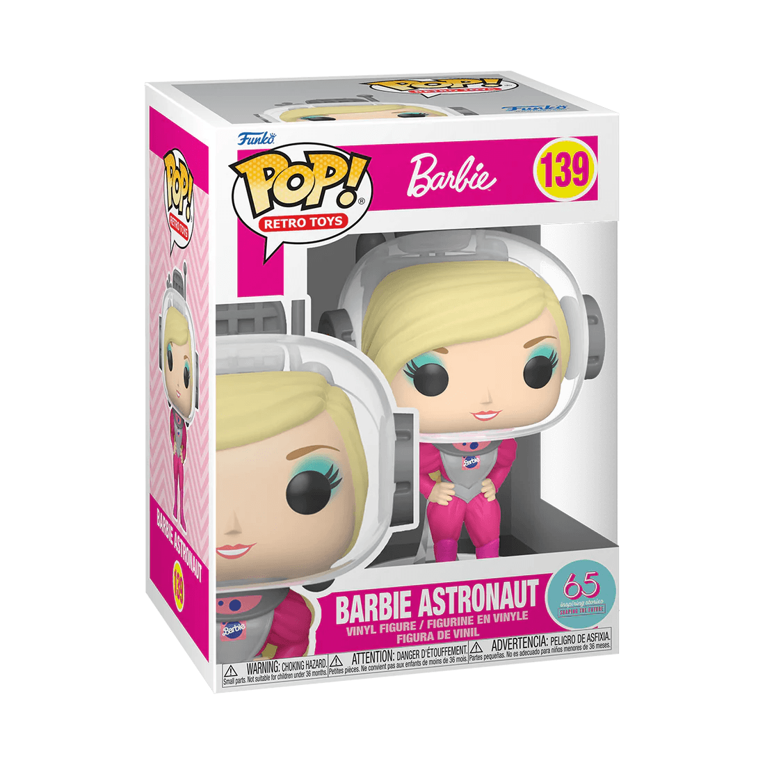 FUN81052 Barbie: 65th Anniversary - Barbie Astronaut Pop! Vinyl - Funko - Titan Pop Culture