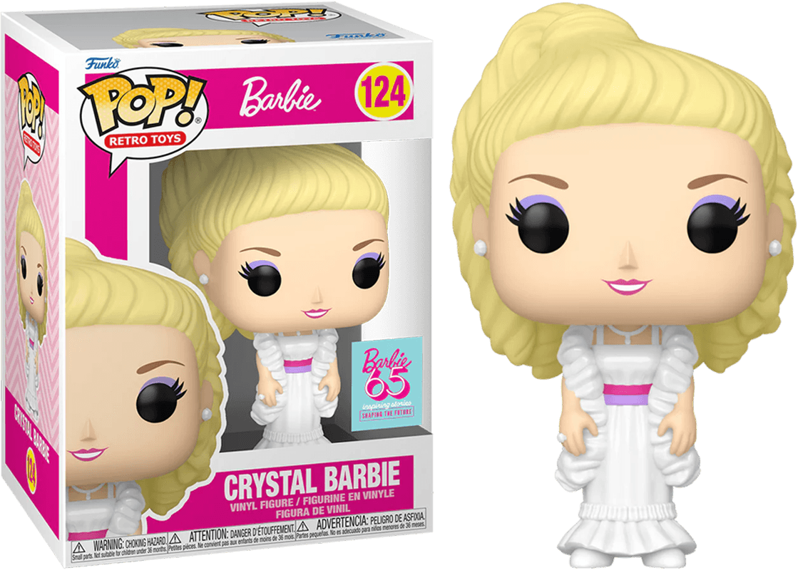 FUN81052 + FUN67454 + FUN75158 Barbie - Let's Go Barbie 65th Anniversary Pop! Vinyl Bundle (Set of 3) - Funko - Titan Pop Culture