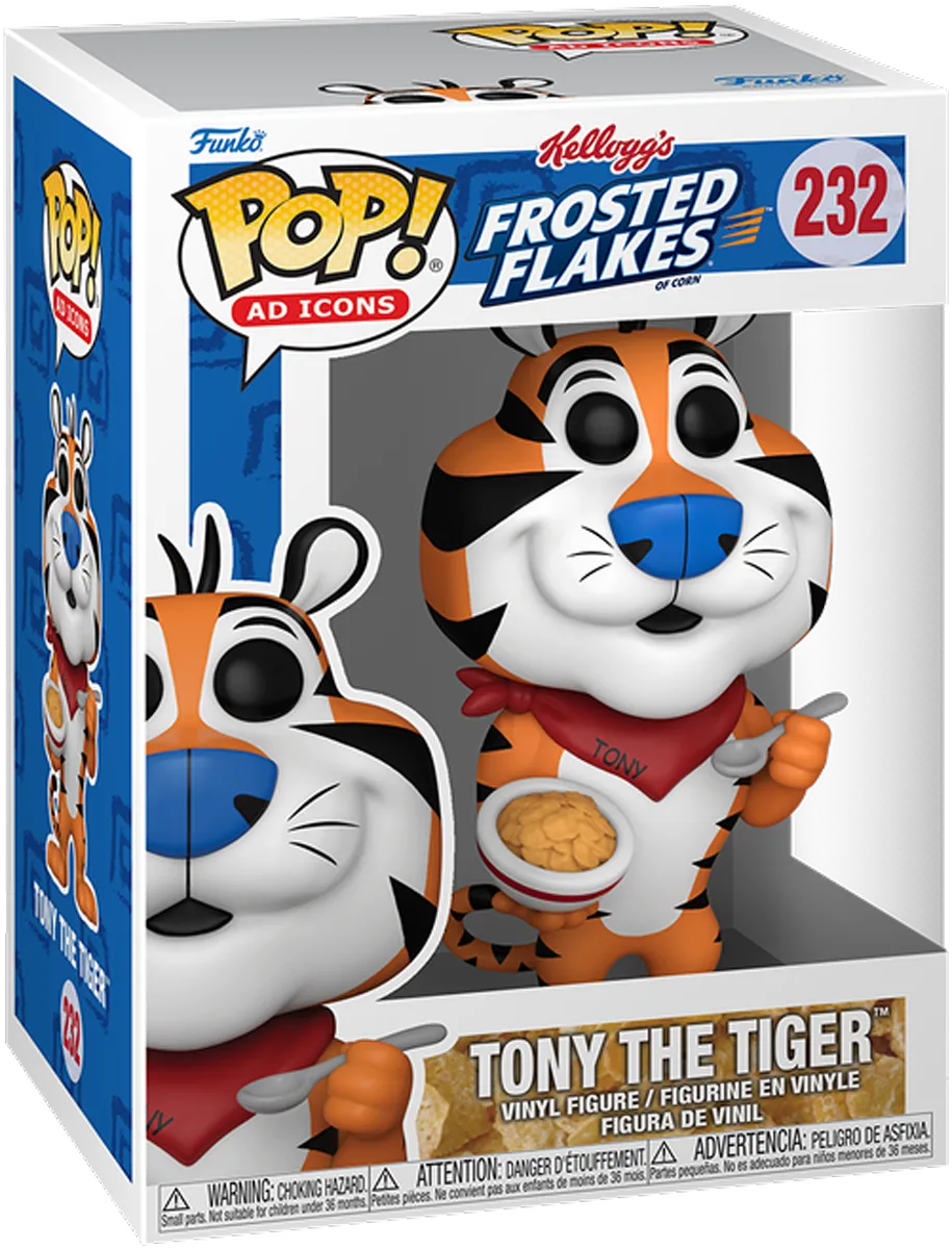 FUN81055 Ad Icons: Kellogg's Frosted Flakes - Tony the Tiger Pop! Vinyl - Funko - Titan Pop Culture