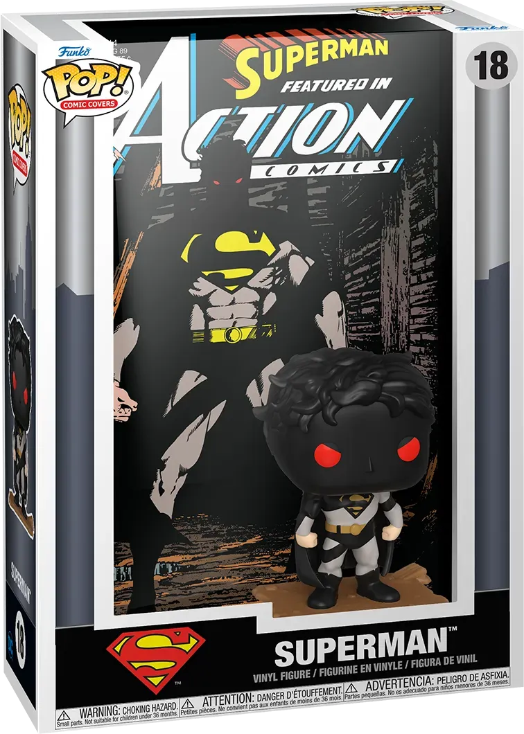 FUN81073 DC Comics - Superman Featured in Action Comics #644 Pop! Comic Cover - Funko - Titan Pop Culture