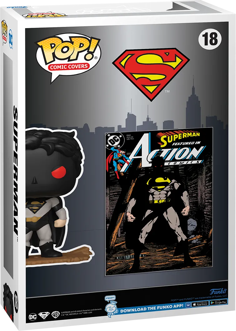 FUN81073 DC Comics - Superman Featured in Action Comics #644 Pop! Comic Cover - Funko - Titan Pop Culture