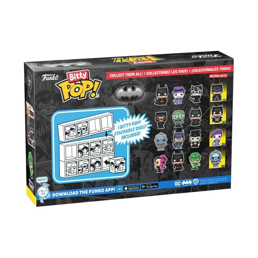 FUN81127 Batman: 85th Anniversary - Batman Bitty Pop! 4-Pack - Funko - Titan Pop Culture