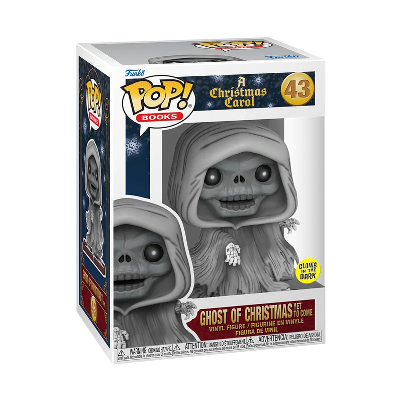 FUN81143 A Christmas Carol - Ghost of Christmas Yet To Come Glow-in-the-Dark Pop! Vinyl - Funko - Titan Pop Culture