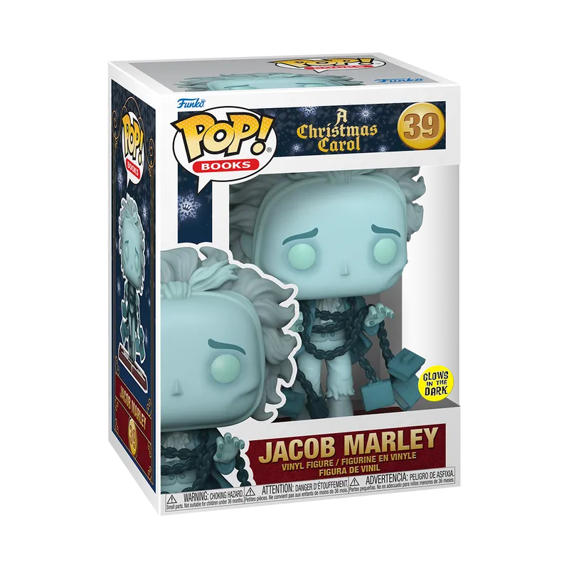 FUN81144 A Christmas Carol - Jacob Marley Glow-in-the-Dark Pop! Vinyl - Funko - Titan Pop Culture