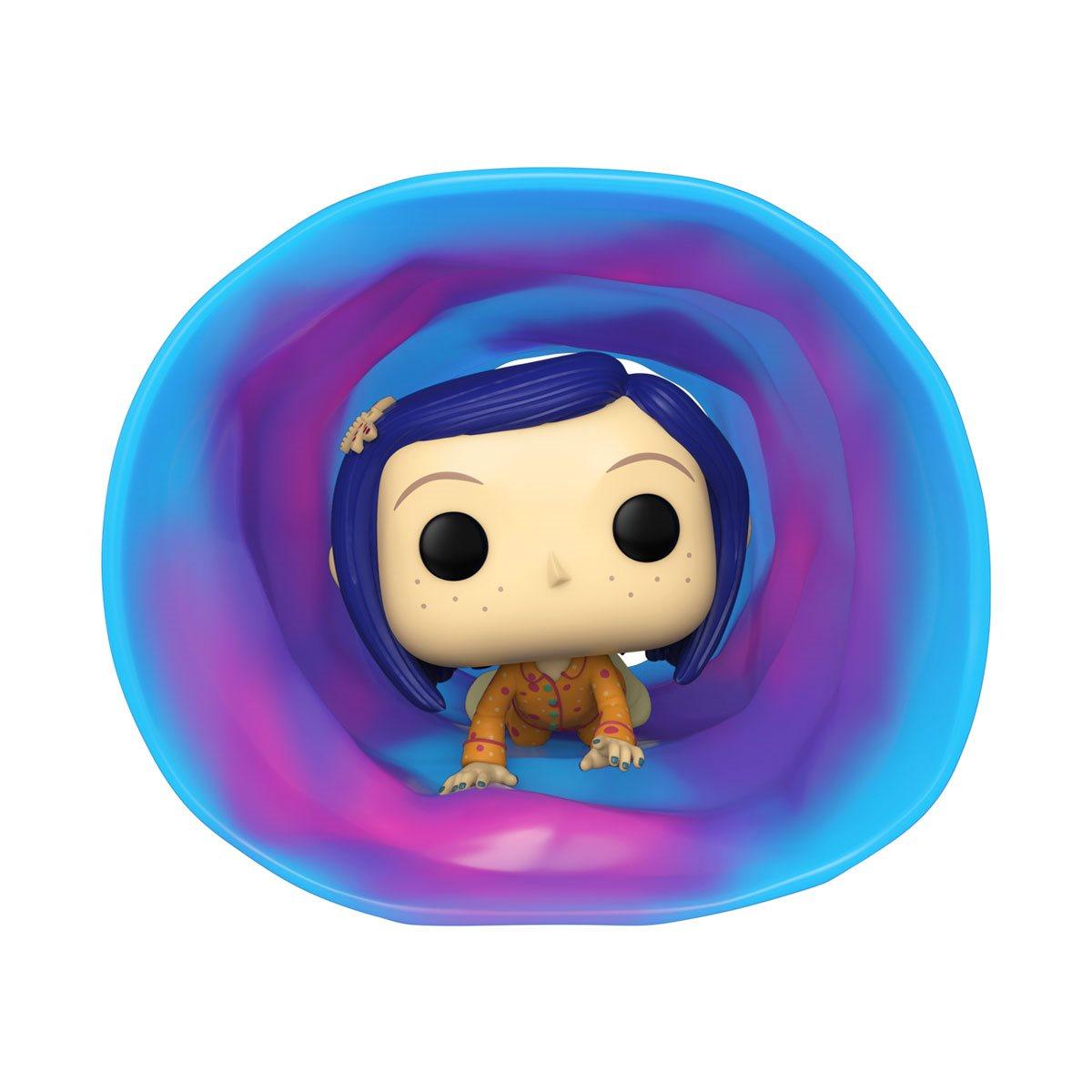 FUN81166 Coraline: 15th Anniversary - Coraline in Tunnel Pop! Deluxe - Funko TBA - Titan Pop Culture