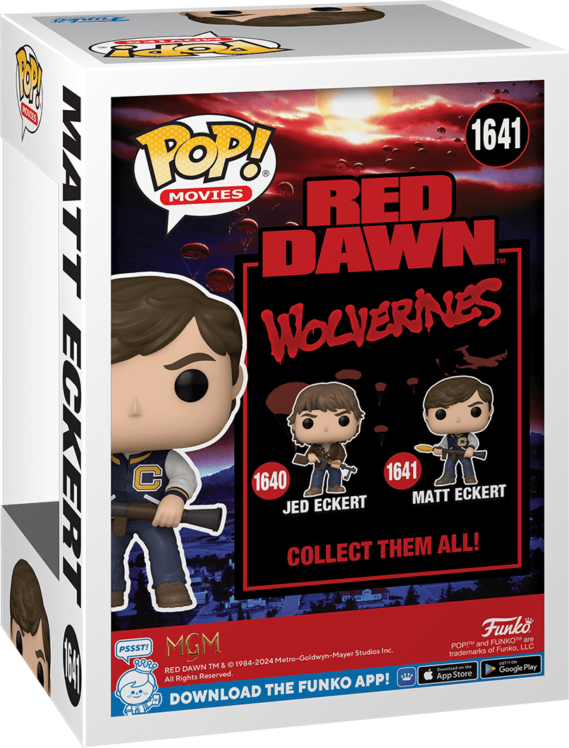 FUN81171 Red Dawn - Matt Eckert Pop! Vinyl - Funko - Titan Pop Culture