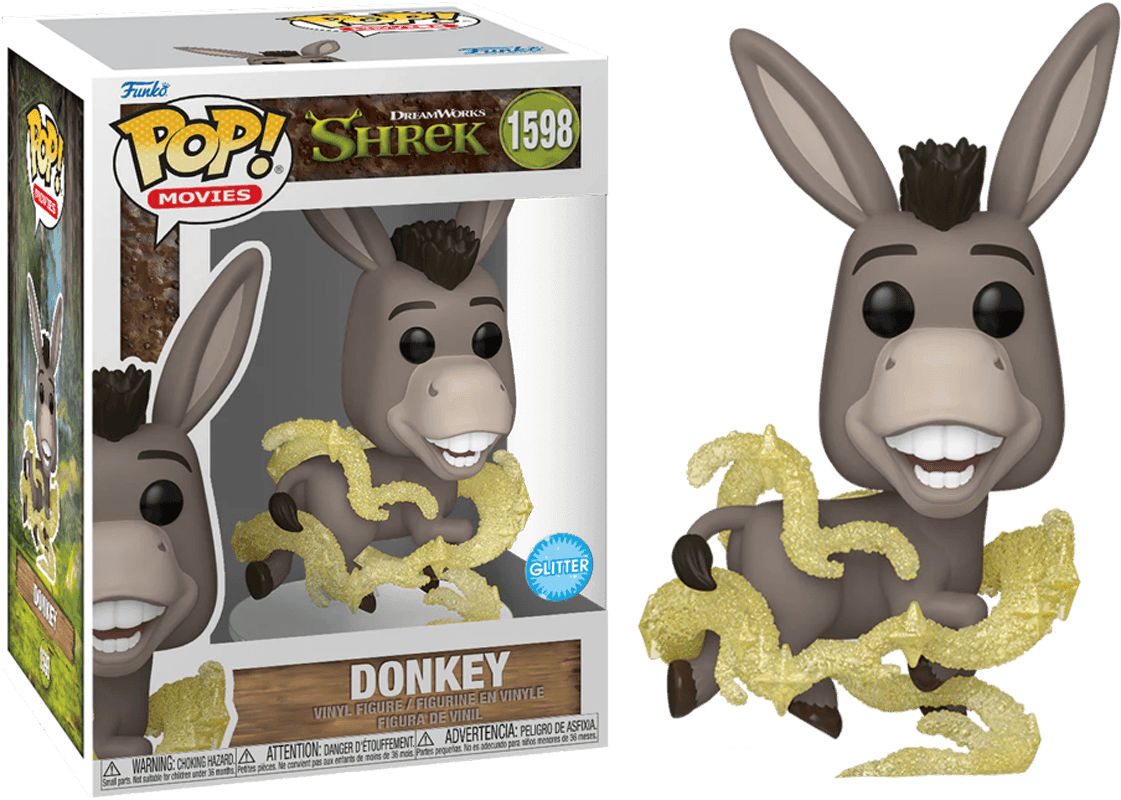 FUN81172 Shrek - Donkey Pop! Vinyl - Funko - Titan Pop Culture