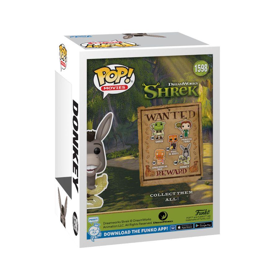 FUN81172 Shrek - Donkey Pop! Vinyl - Funko - Titan Pop Culture