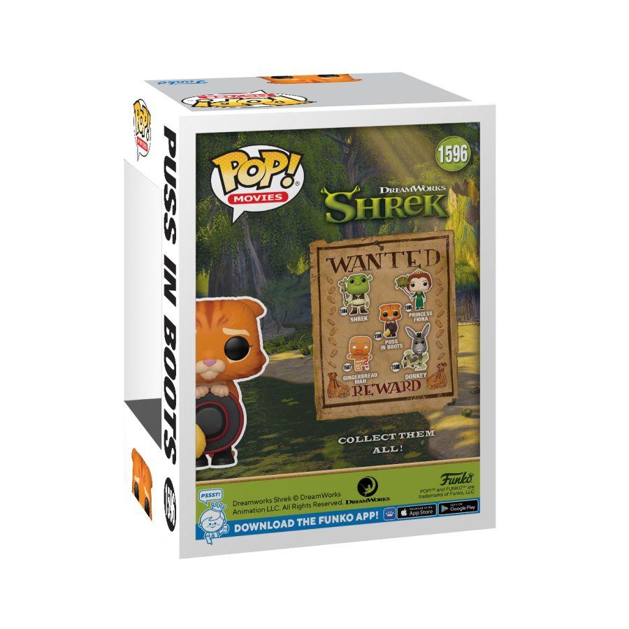 FUN81175 Shrek - Puss in Boots Pop! Vinyl - Funko - Titan Pop Culture