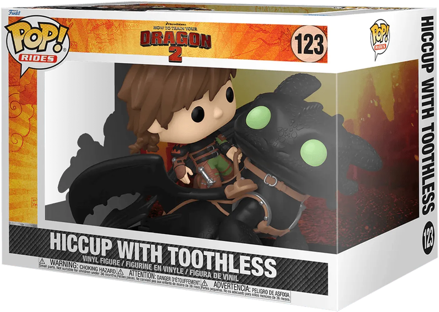 FUN81181 How to Train Your Dragon 2 - Hiccup with Toothless Pop! Ride Vinyl - Funko TBA - Titan Pop Culture