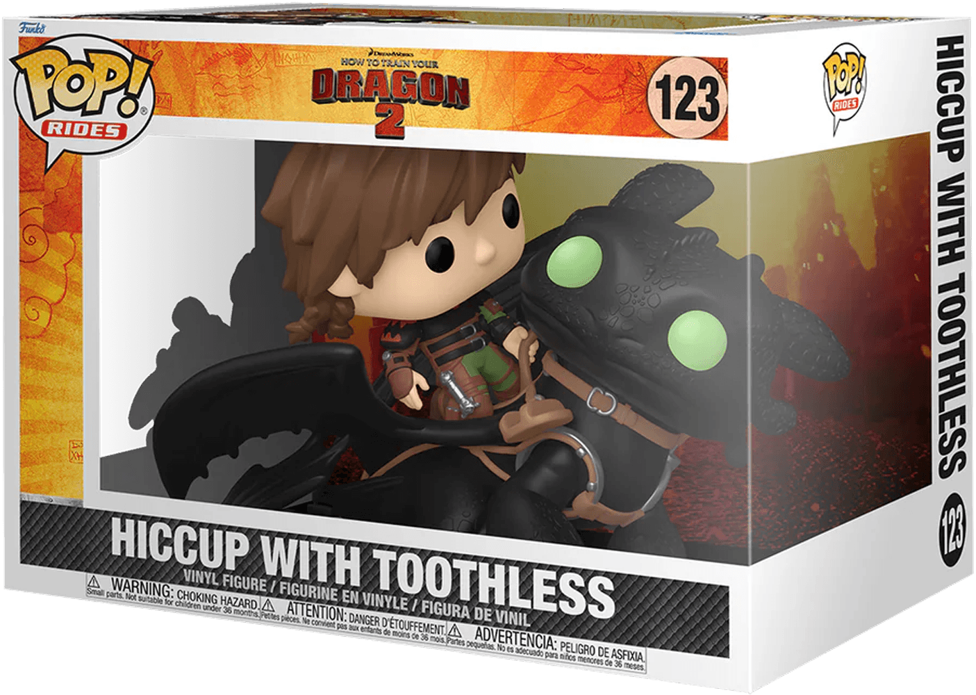 FUN81181 How to Train Your Dragon 2 - Hiccup with Toothless Pop! Ride Vinyl - Funko - Titan Pop Culture