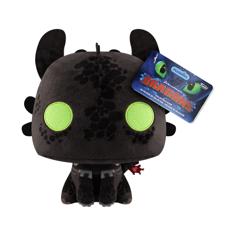 FUN81183 How to Train Your Dragon - Toothless 7" Pop! Plush - Funko - Titan Pop Culture