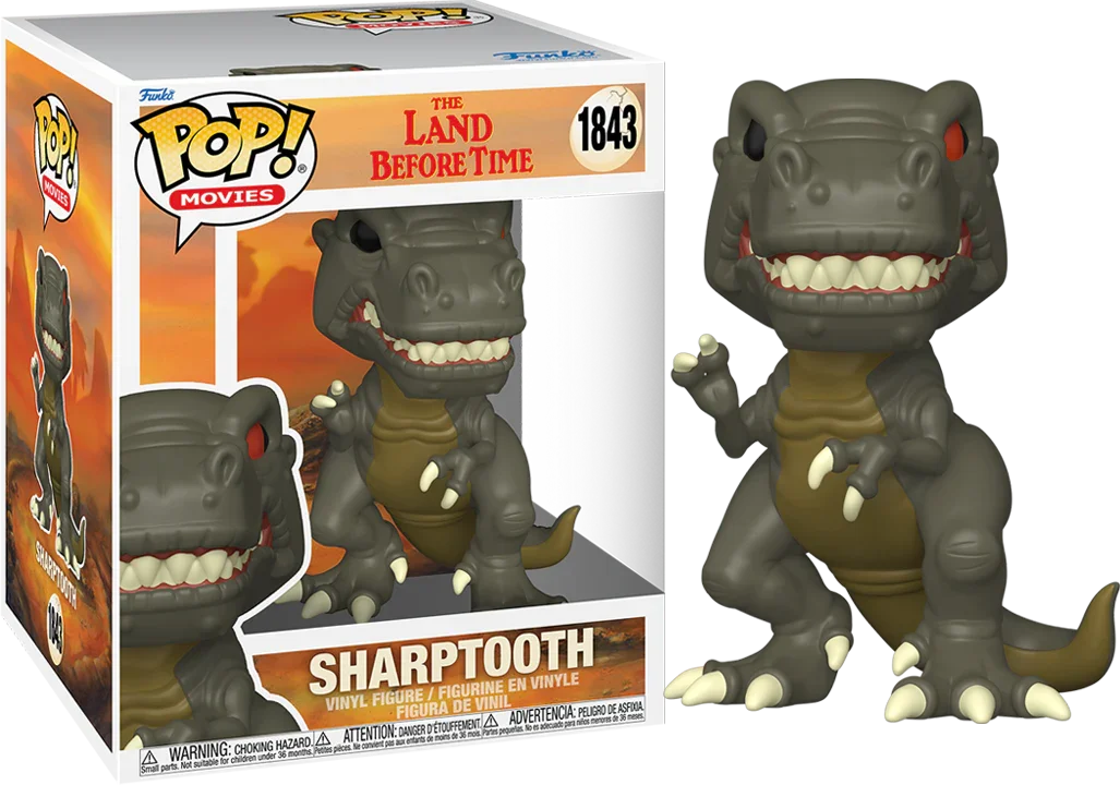 The Land Before Time - Sharptooth 6" Pop! Vinyl